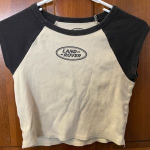 PacSun Land Rover Baby Tee